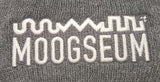 Beanies: Moogseum Logo Navy/Oxford Cuff