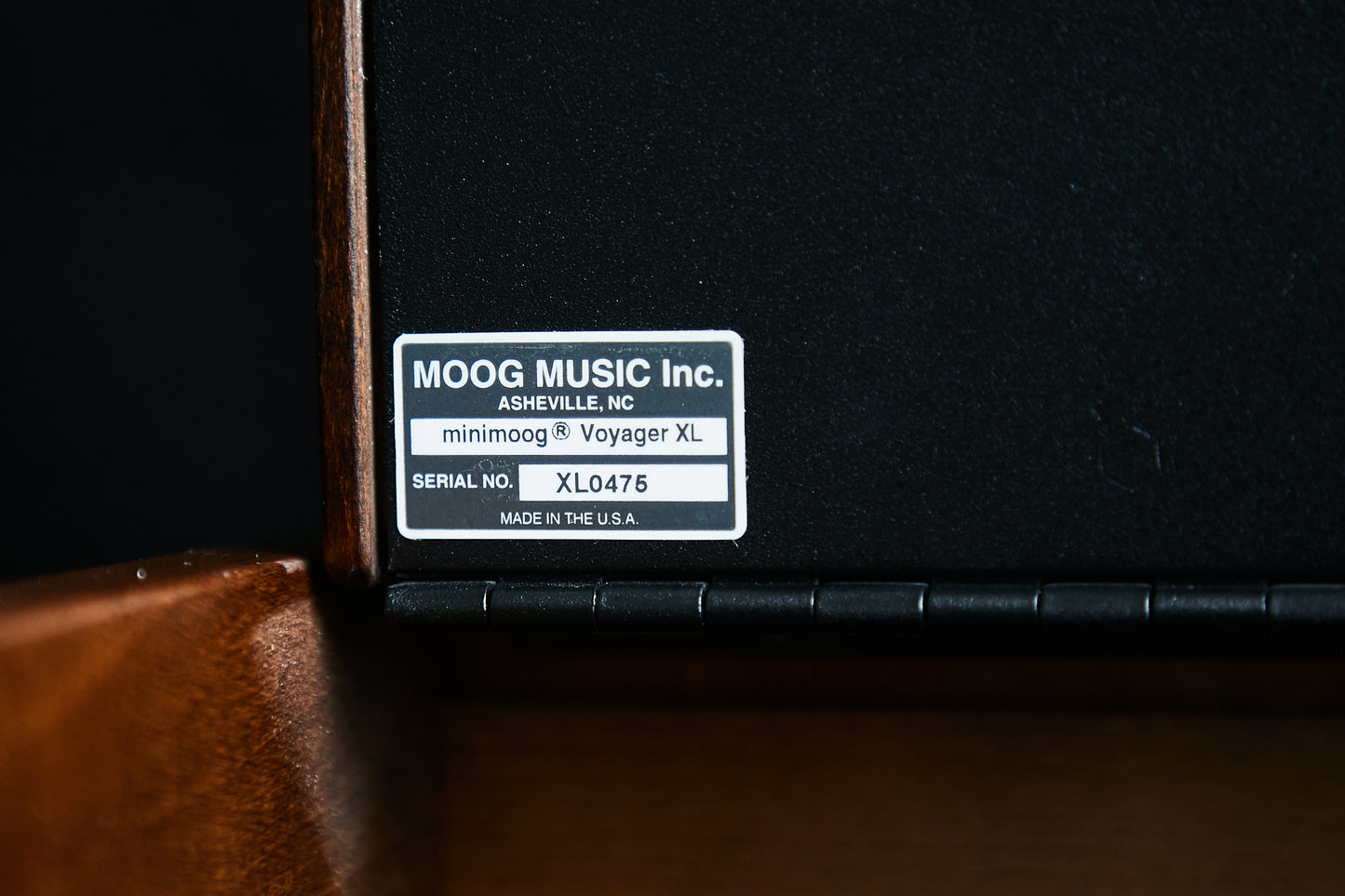 2026 Winter Raffle: Minimoog Voyager XL Signed by Thomas Dolby