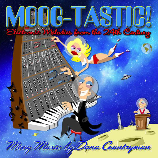 Bundle: Moog-tastic CD & Card signed by Dana Countryman and Jean-Jacques Perrey