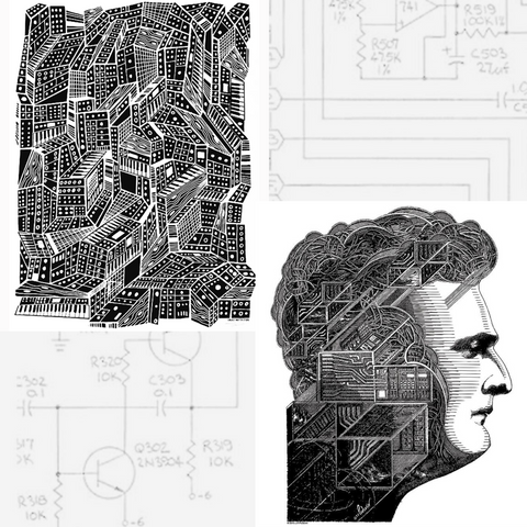 Bundle: Synth City & Circuits of My Mind Posters
