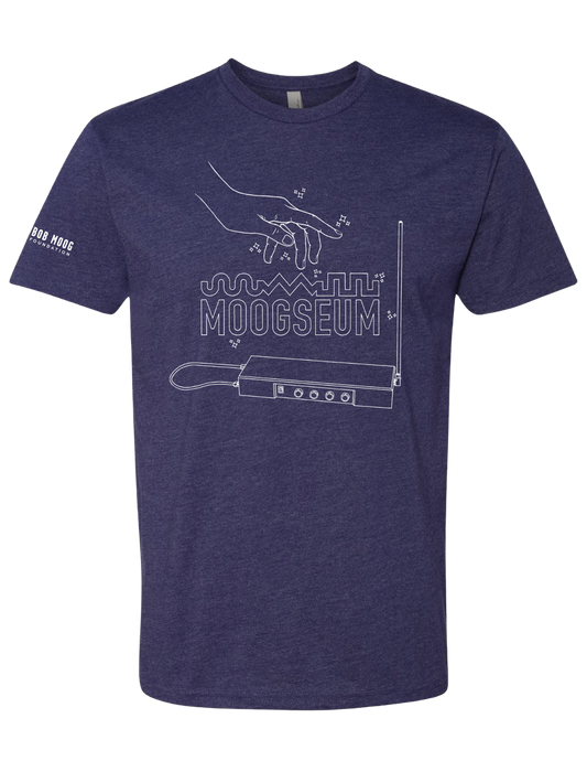 T-shirt: Good Vibrations: Theremin - Midnight Storm - Unisex