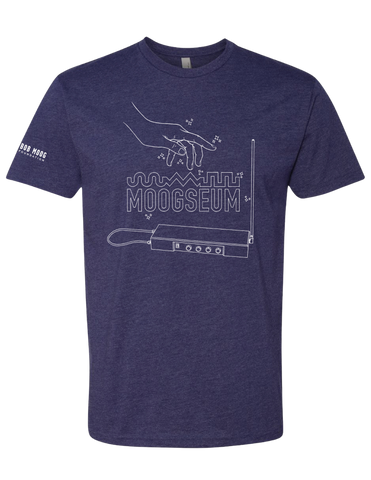 T-shirt: Good Vibrations: Theremin - Midnight Storm - Unisex