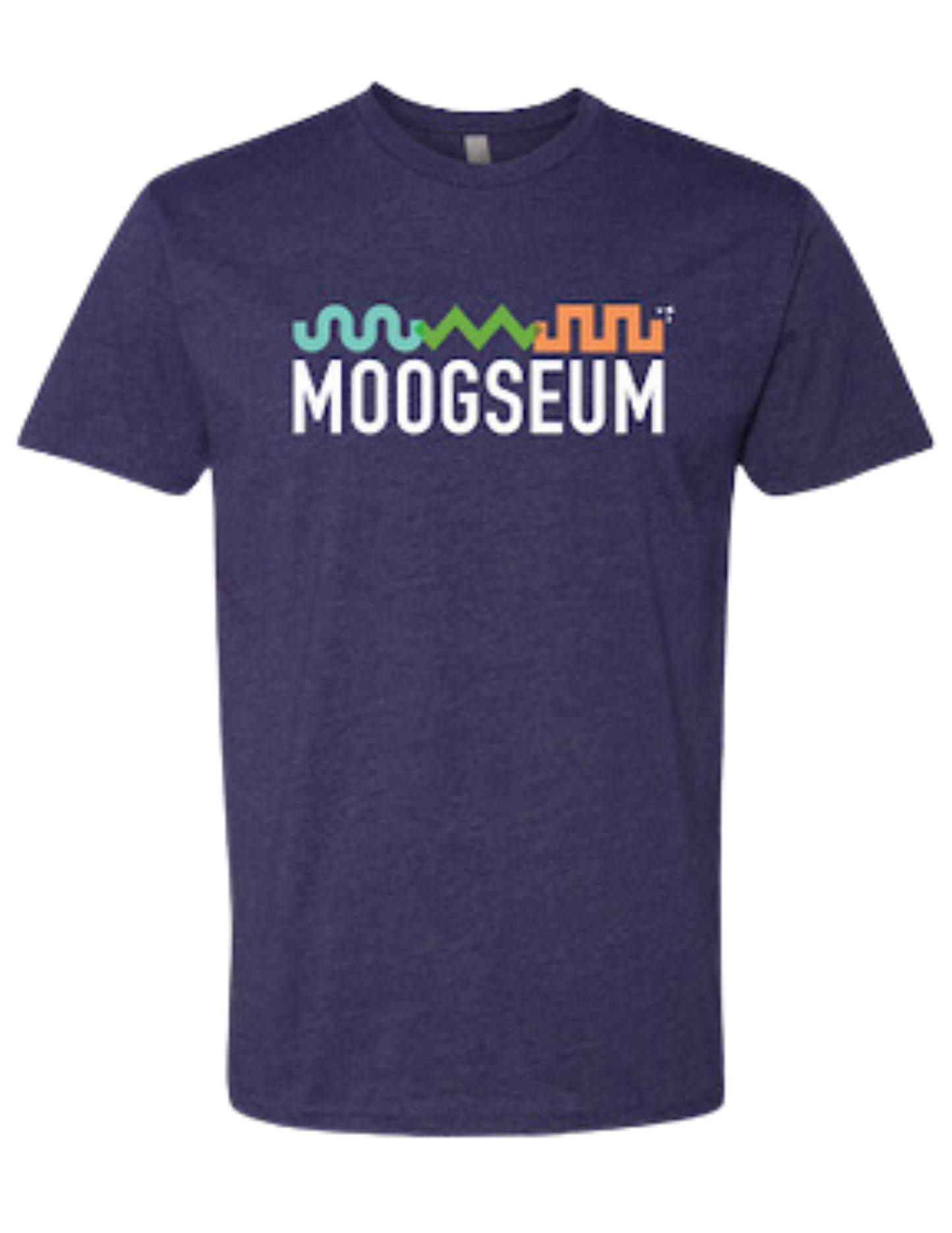 T-shirt: Moogseum Logo - Midnight Storm - Unisex