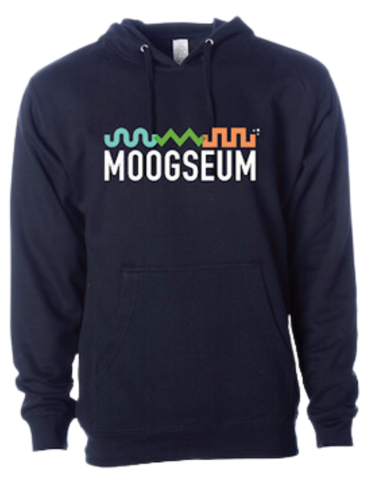 Hoodie: Moogseum Logo - Midnight