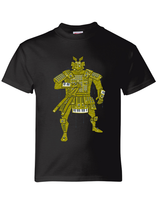 T-shirt: SaMOOGurai - Black - Kids