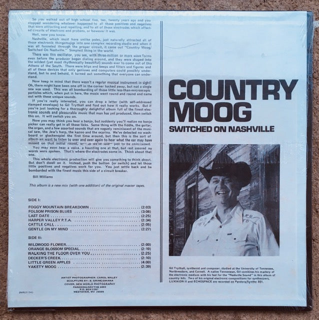 LP: Country Moog-Switched On Nashville by Gil Trythall