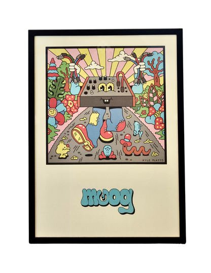 “Land of Modular Magic” Framed Kyle Platts Poster