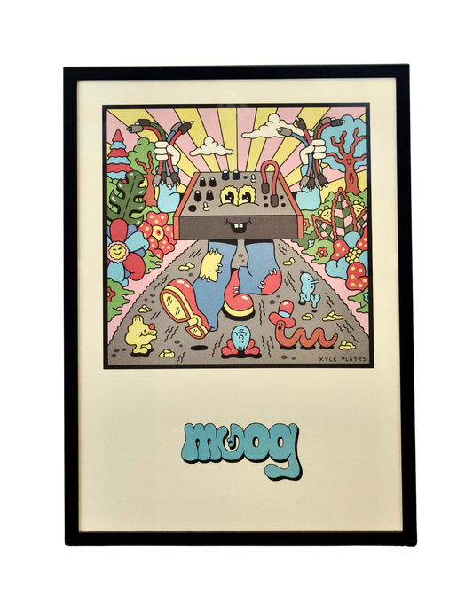 “Land of Modular Magic” Framed Kyle Platts Poster