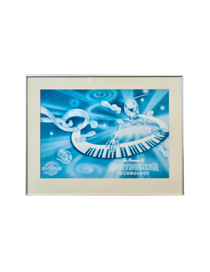 The Museum of Synthesizer Technology Framed Graphic Print