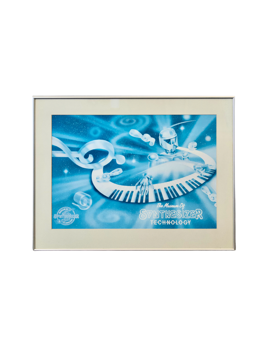 The Museum of Synthesizer Technology Framed Graphic Print