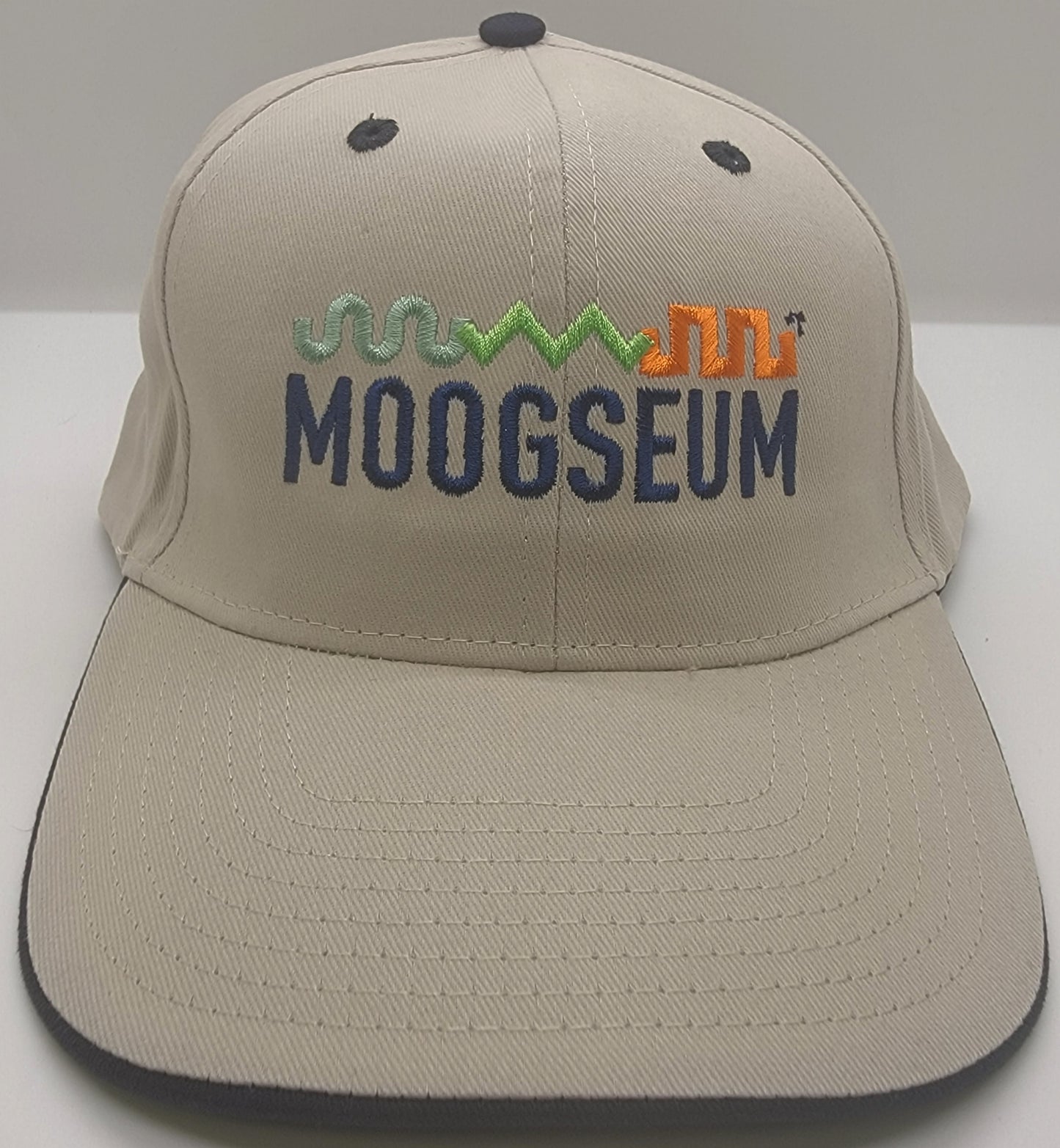 Baseball Hat: Moogseum Navy Trim