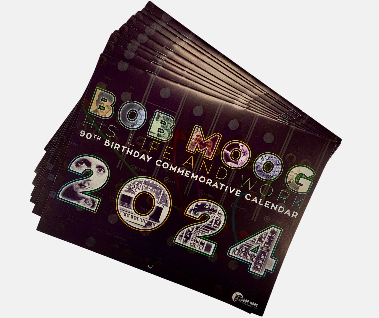 Calendar: 2024 Bob Moog - His Life and Work 90th Birthday Commemorative Calendar