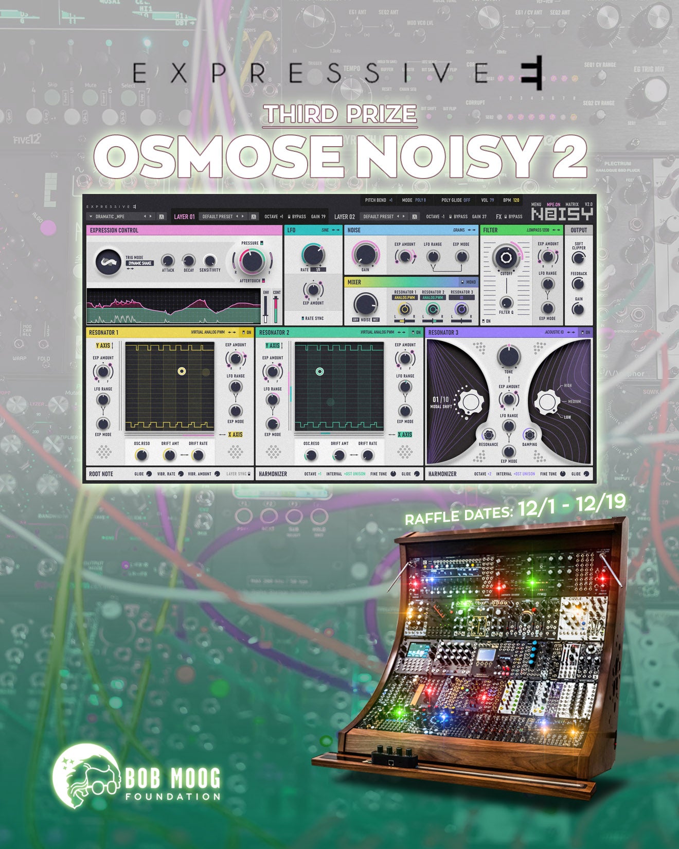 2025 Winter Raffle: "What Would Bob Do?" Custom Built Eurorack Synthesizer