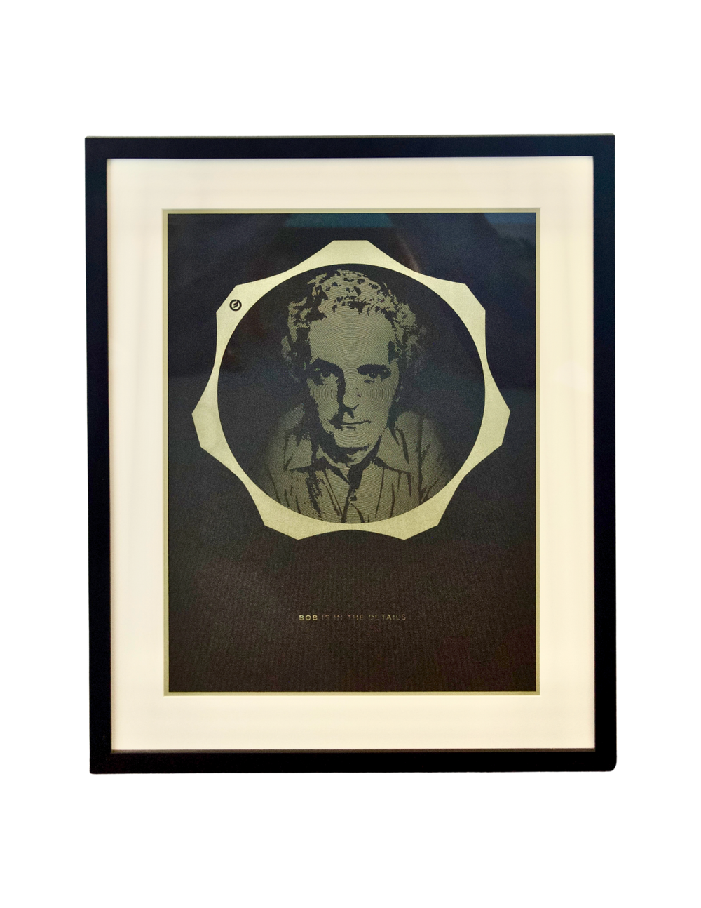 "Bob Is In The Details" Framed Bob Moog Print