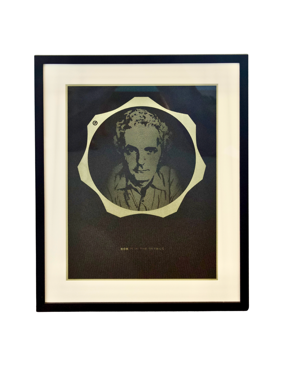 "Bob Is In The Details" Framed Bob Moog Print
