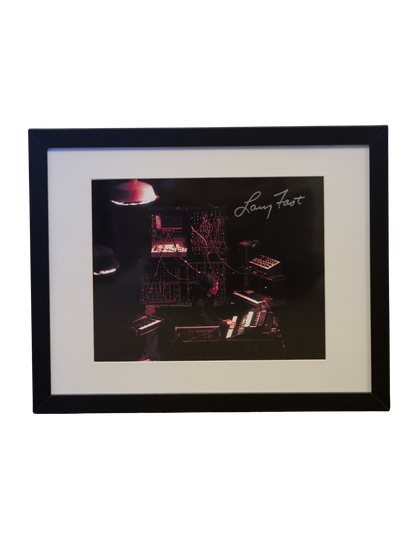 Larry Fast Autographed Concert Photograph (Version 1)