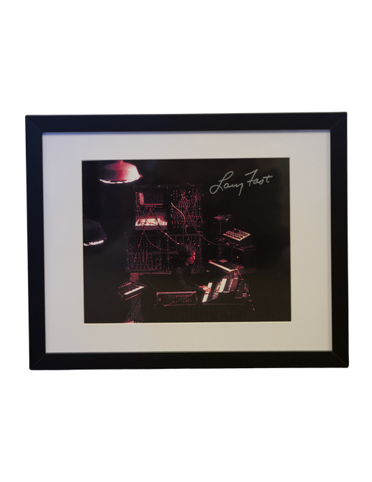Larry Fast Autographed Concert Photograph (Version 1)