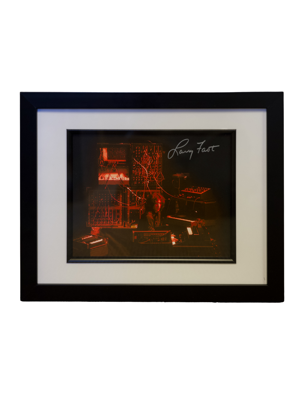 Larry Fast Autographed Concert Photograph (Version 2)