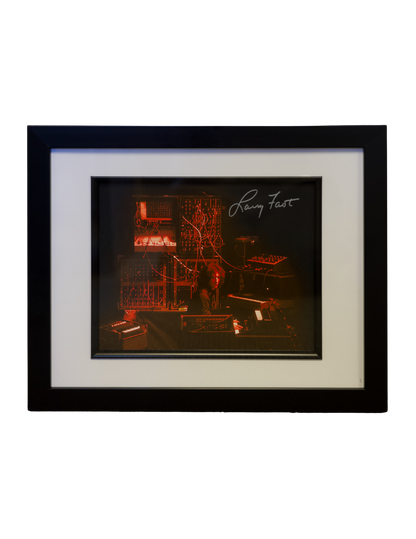 Larry Fast Autographed Concert Photograph (Version 2)