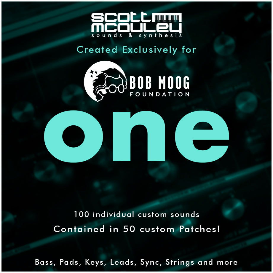 Moog One Sound Bank From Scott McAuley Sounds - Digital Product