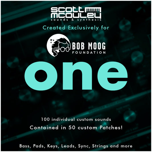 Moog One Sound Bank From Scott McAuley Sounds - Digital Product