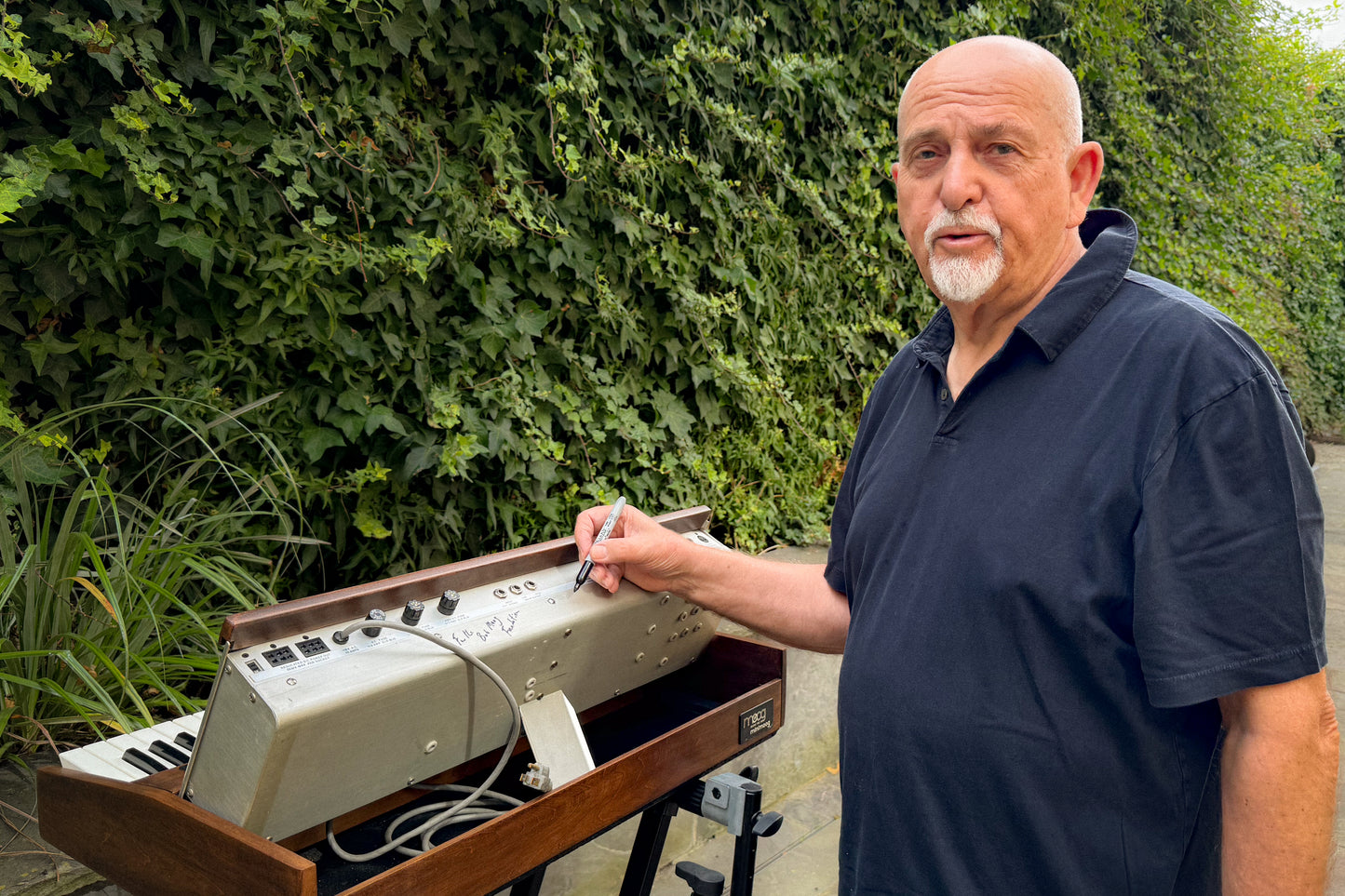 2024 Fall Raffle: Vintage Minimoog Signed by Peter Gabriel