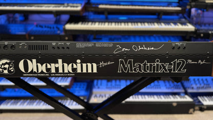 2025 Winter Raffle: Signed Oberheim Matrix-12 Synthesizer