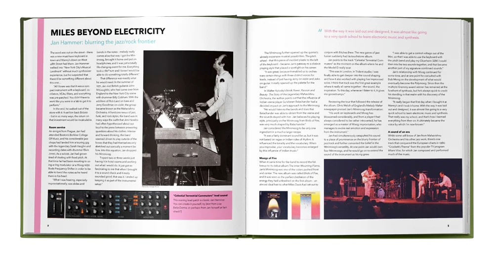 Book: The Minimoog Book by JoE Silva