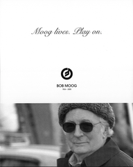 Poster: Moog Lives. Play On.