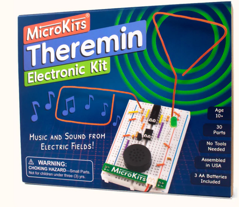 Toy: MicroKits DIY Theremin Electronic Kit