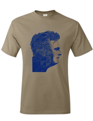 T-shirt: Circuit of my Mind PEBBLE - Mens