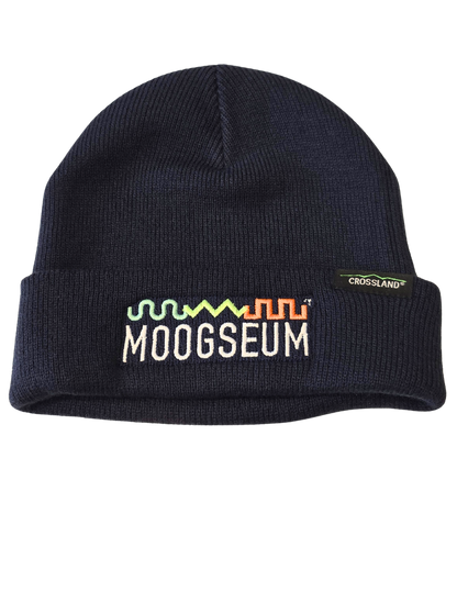 Beanies: Moogseum Crossland Cuff Navy