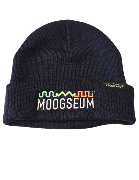 Beanies: Moogseum Crossland Cuff Navy