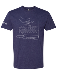 T-shirt: Good Vibrations: Theremin - Midnight Storm - Unisex