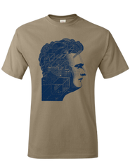 T-shirt: Circuit of my Mind PEBBLE - Mens