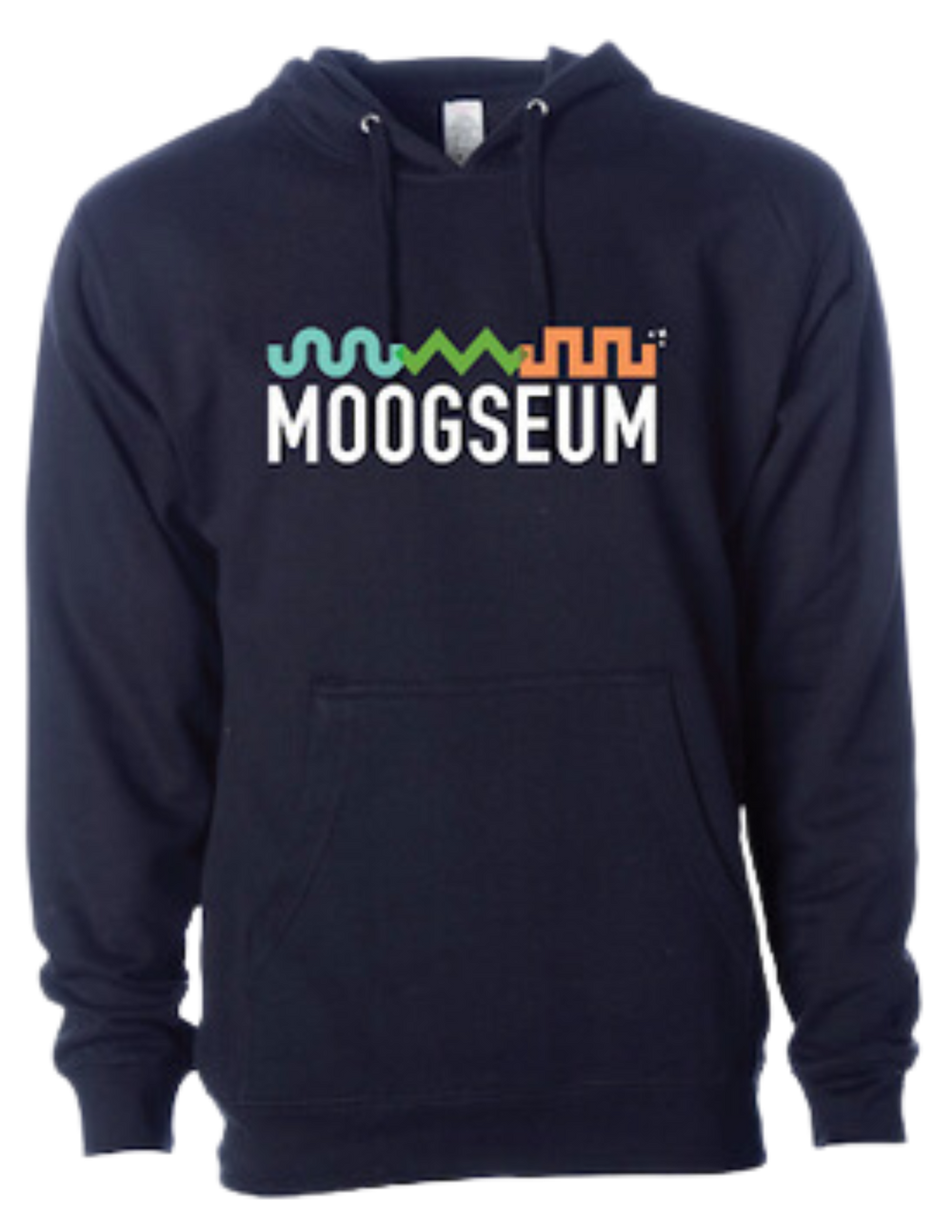 Hoodie: Moogseum Logo - Midnight