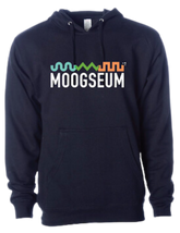 Hoodie: Moogseum Logo - Midnight