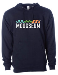 Hoodie: Moogseum Logo - Midnight