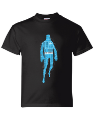 T-shirt: Robot - Black - Kids