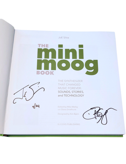 Book: The Minimoog Book by JoE Silva