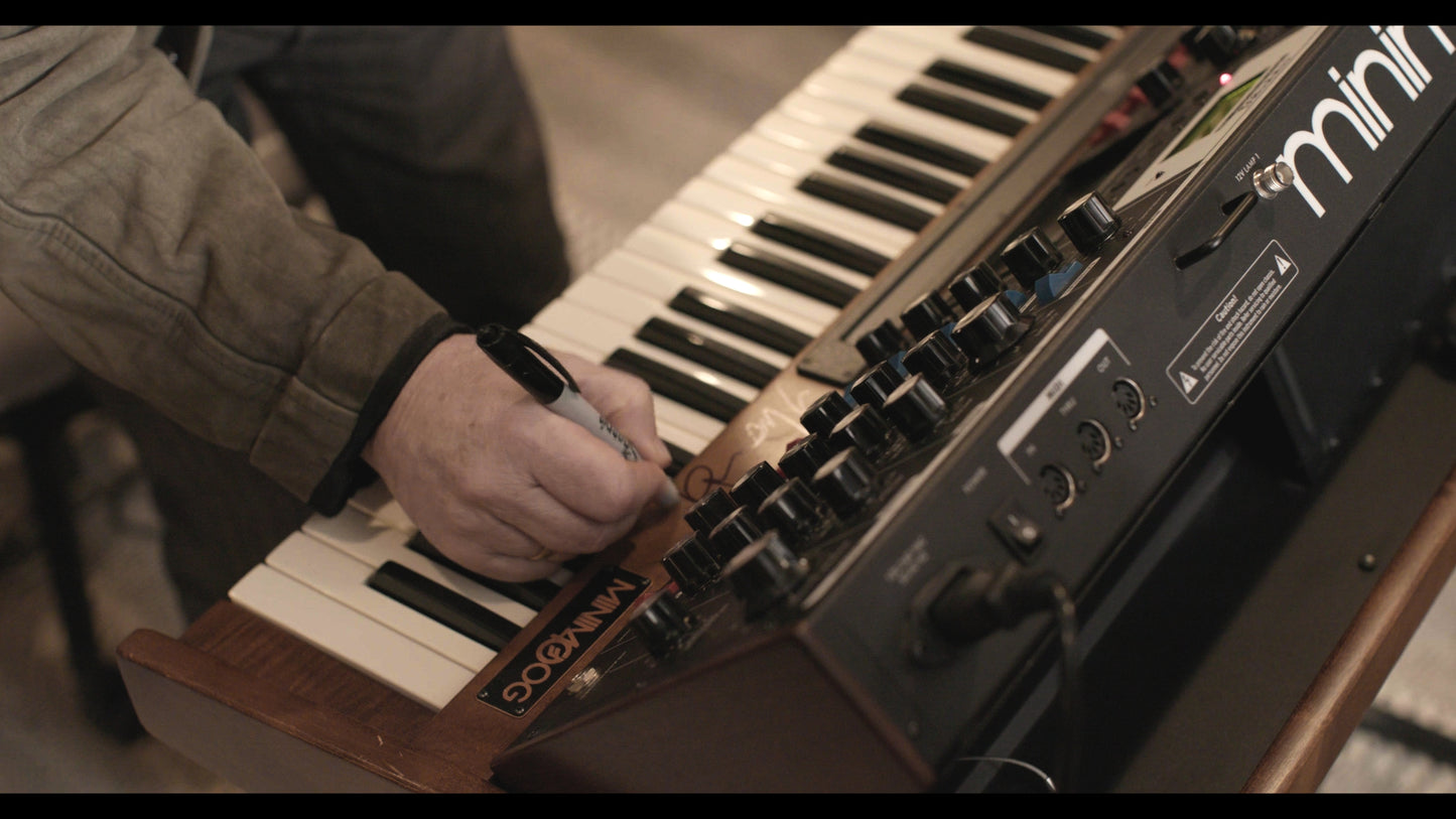2026 Winter Raffle: Minimoog Voyager XL Signed by Thomas Dolby