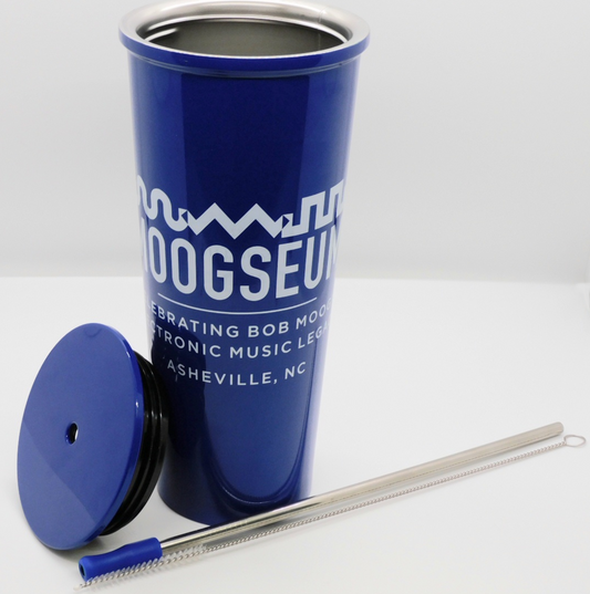 Tumbler: Moogseum Logo Blue