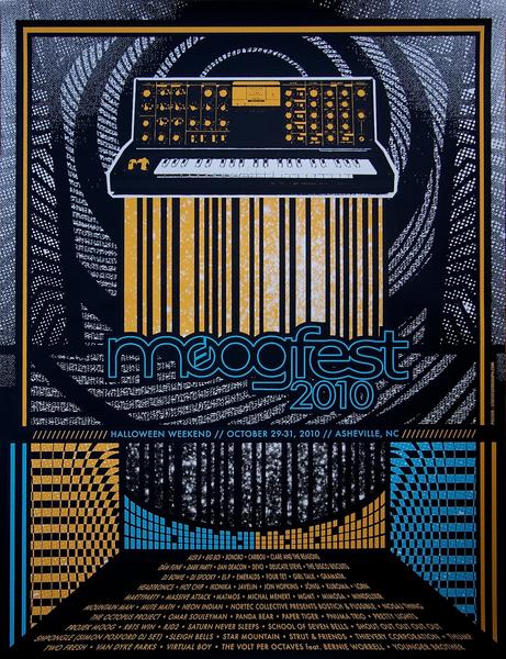 Poster: Moogfest 2010