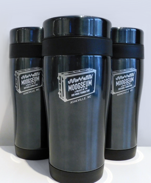 Travel Mug: Moogseum Roadcase - Stainless Steel