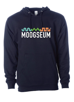 Hoodie: Moogseum Logo - Midnight