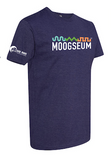 T-shirt: Moogseum Logo - Midnight Storm - Unisex