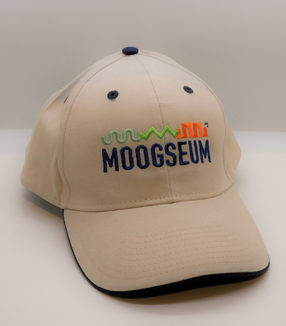 Baseball Hat: Moogseum Navy Trim