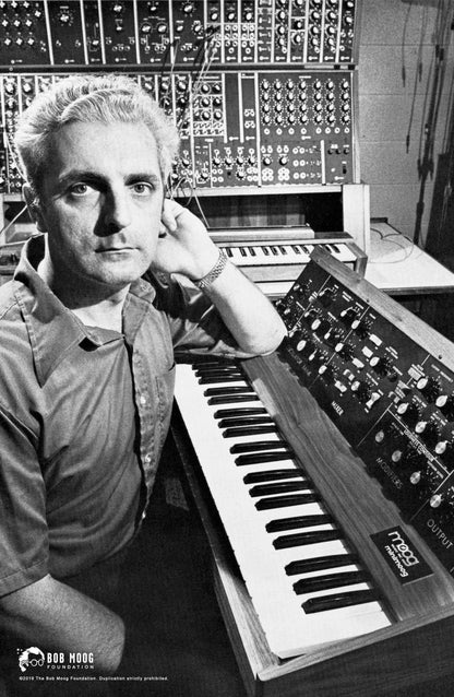 Iconic Bob Moog Posters - Limited Edition