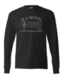 T-shirt: R.A. Moog Logo - Black - Unisex Long-Sleeve