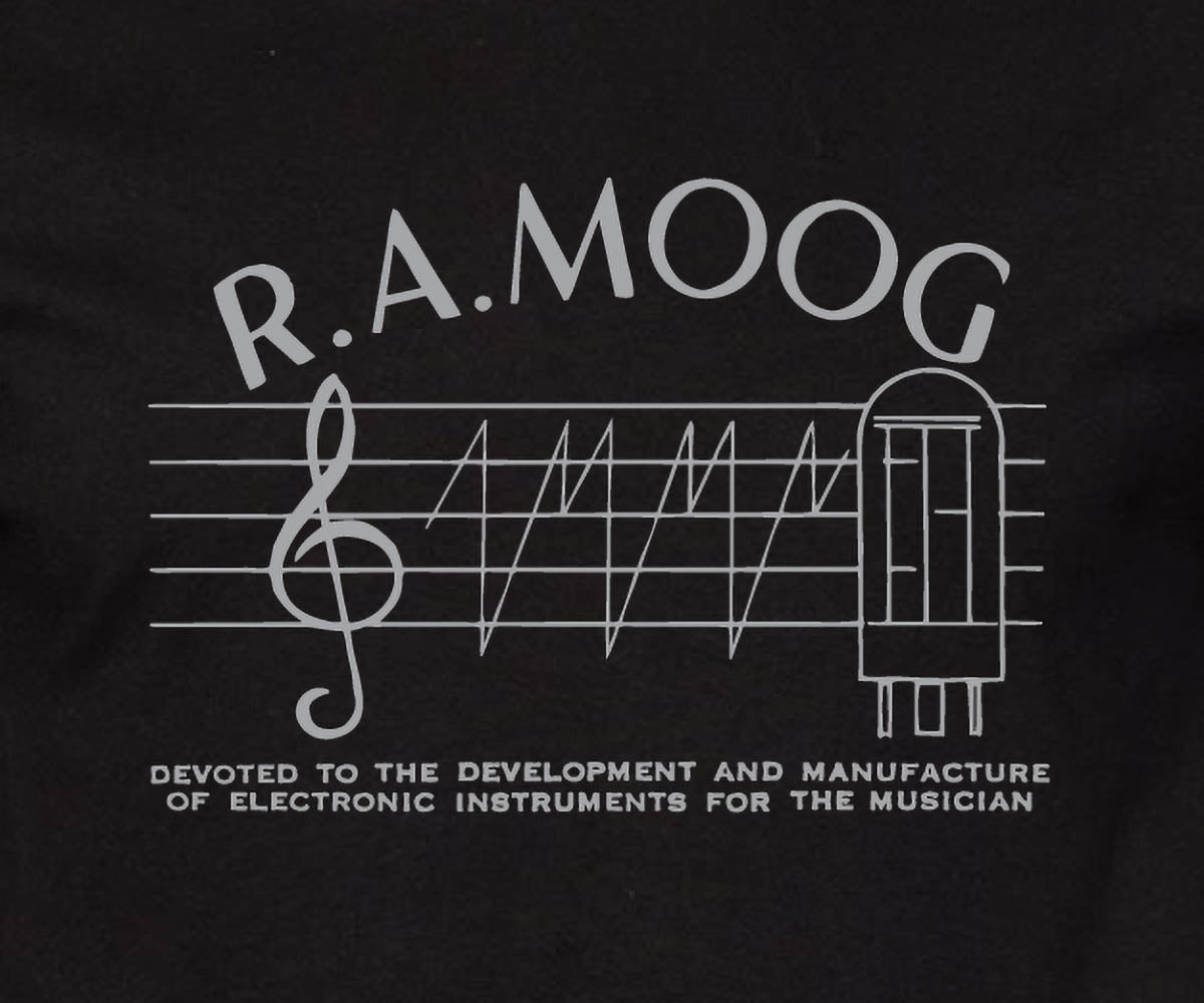 T-shirt: R.A. Moog - Black - Unisex